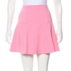 NWT Tibi Pink Pleated Mini Skirt - Size 4